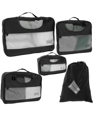 Joan & David 6pc Travel Packing Cube Set - Black