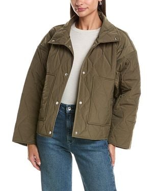Rag & Bone Billie Quilted Jacket - Brown