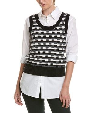 Officine Generale Tilda Wool-Blend Tank Top - Black