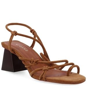 Alohas Goldie Leather Sandal - Brown