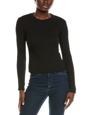 PERFECTWHITETEE Luxe Rib Baby T-Shirt - Black