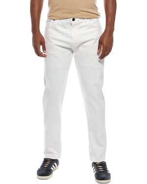Isaia Straight Jean - White
