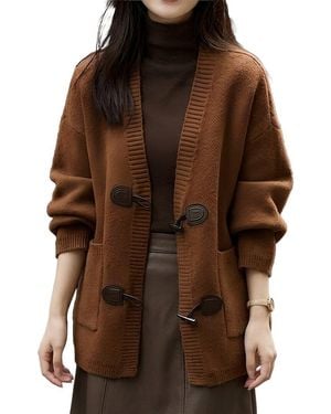 Tedora Cardigan - Brown