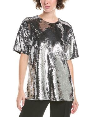 MICHAEL Michael Kors Oversized Tunic Shirt - Black