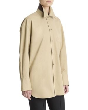 Vince Oversized Shirt - Natural