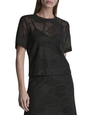 DKNY Lace Top - Black