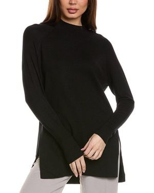 Joseph Ribkoff Mock Neck Tunic Jumper - Black