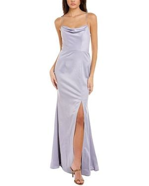 Black by Bariano Stephanie Gown - Purple