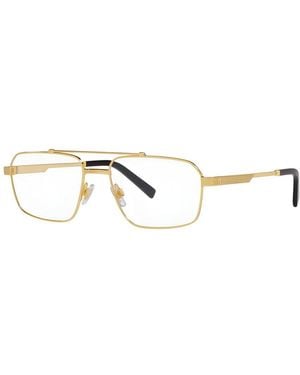 Dolce & Gabbana 56Mm Optical Frames - Metallic