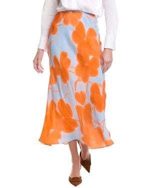 Marimekko Ekspressio Maxi Skirt - Orange