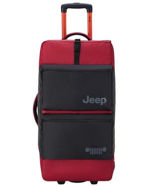 Jeep Js006b Large Duffel Bag - Red