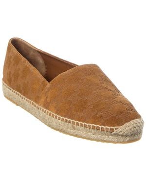 Celine Suede Espadrille - Brown