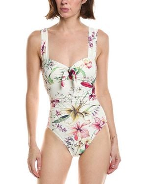 Carmen Marc Valvo One-Piece - White