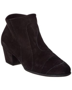 Arche Malray Suede Boot - Black