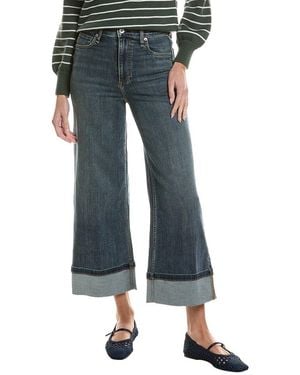 Rag & Bone Serena High Rise Crop Jean - Blue