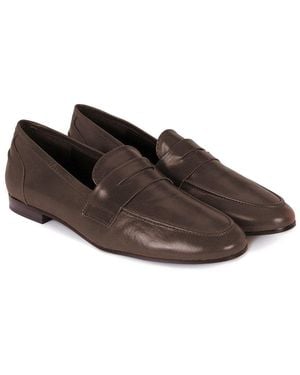 Menina Step Toledo Leather Loafer - Brown