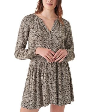 Faherty Montara Dress - Brown
