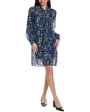 Diane von Furstenberg Prue Shirtdress - Blue