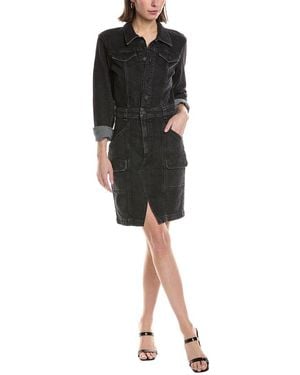 Hudson Jeans Reconstructed Mini Dress - Black