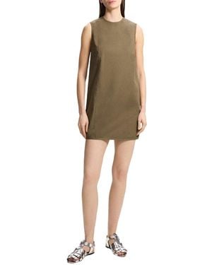 Theory Crew Dress - Natural