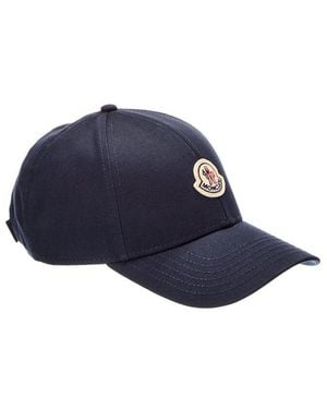 Moncler Logo Pitch Baseball Cap - Blue