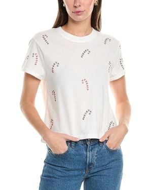 Wildfox Candy Cane Jamie T-Shirt - White