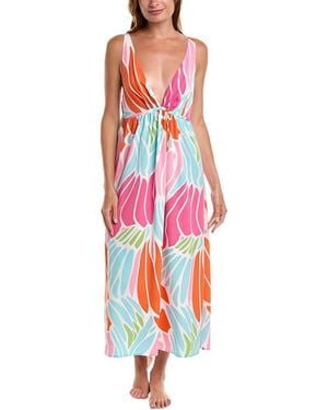 Natori Papillon Gown - Red