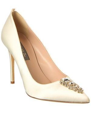 SJP by Sarah Jessica Parker Tempest 100 Satin Pump - White