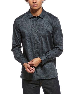 John Varvatos Ross Slim Fit Sport Shirt - Grey