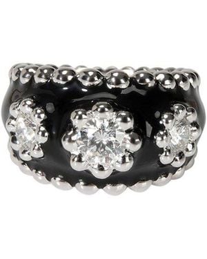CHANEL Vintage 18k 1.80 Ct. Tw. Diamond Ring (authentic Pre-loved) - Black