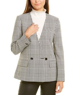 Club Monaco Fashion Blazer - Gray