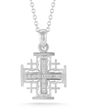 Reiss 14K 0.16 Ct. Tw. Diamond Necklace - White