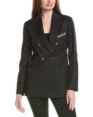 Fabiana Filippi Wool Blazer - Black