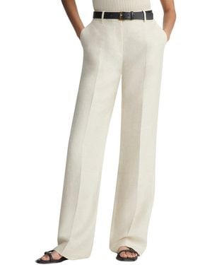 Lafayette 148 New York Gates Full Leg Pant - Natural