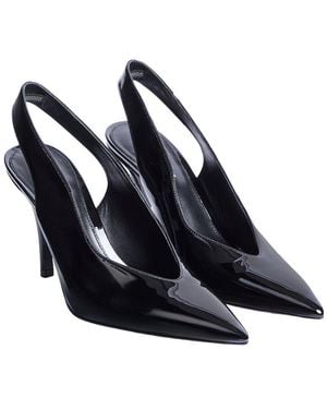retroféte Maxime Patent Slingback - Black