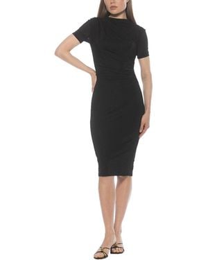Alexia Admor Santal Fit & Flare Dress - Black