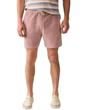 Faherty Drawstring Cord Short - Red