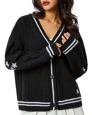 BELLA DESERT Cardigan - Black