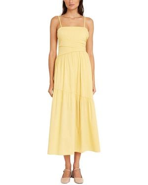 Luxely Midi Dress - Yellow