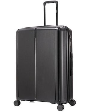 DUKAP Airley Lightweight Expandable Hardside Spinner Luggage - Black