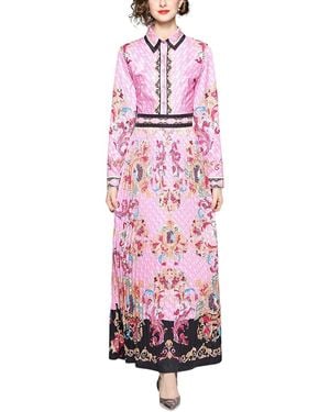 DZA Maxi Dress - Pink