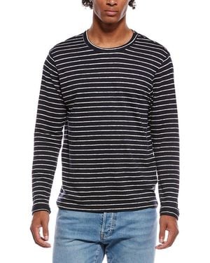 Onia Stretch Linen Jersey T-Shirt - Blue