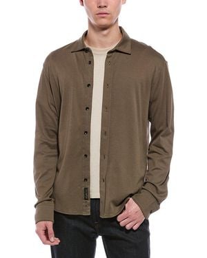 Rag & Bone Pima Tomlin Shirt - Brown