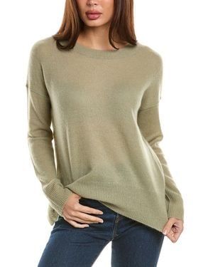 Magaschoni Oversized High-Low Cashmere Jumper - Green