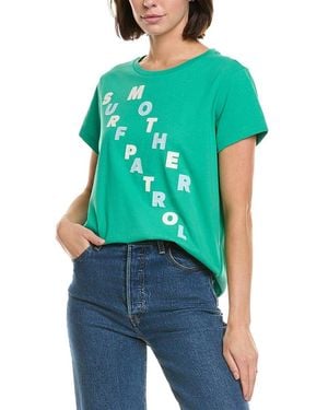 Mother The Boxy Goodie Goodie T-Shirt - Green