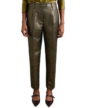 Reiss Sienna Tapered Trouser - Green