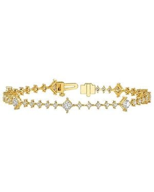 Lab Grown Diamonds 14K 4.69 Ct. Tw. Lab-Grown Diamond Tennis Bracelet - White