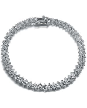 Genevive Jewelry Cz Bracelet - Metallic
