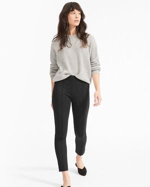 Everlane The Stretch Ponte Crop Pant - Grey