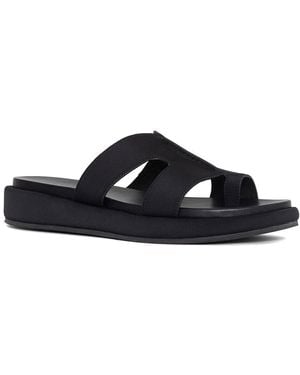 Donald J Pliner Addar Leather Sandal - Black